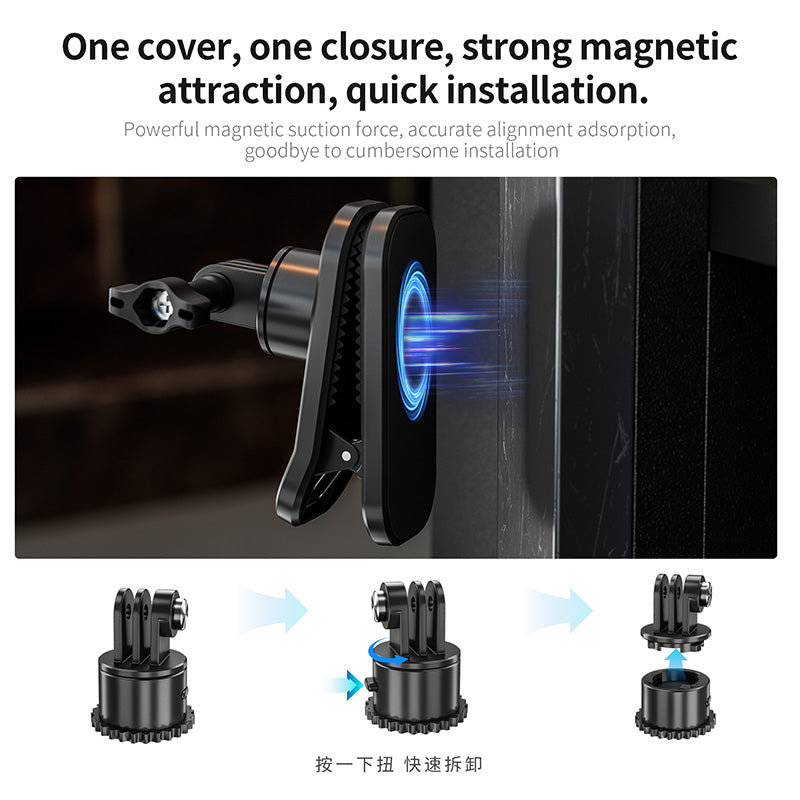 Load image into Gallery viewer, STARTRC Magnetic Universal Backpack Clip for Action Cameras - Polar Tech Australia
