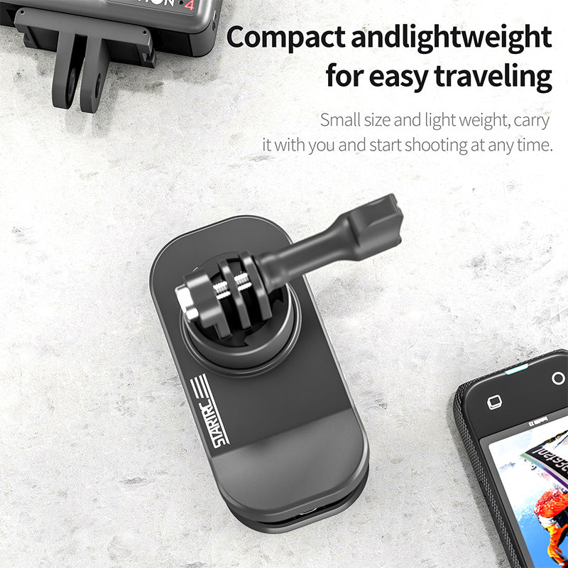 Load image into Gallery viewer, STARTRC Magnetic Universal Backpack Clip for Action Cameras - Polar Tech Australia
