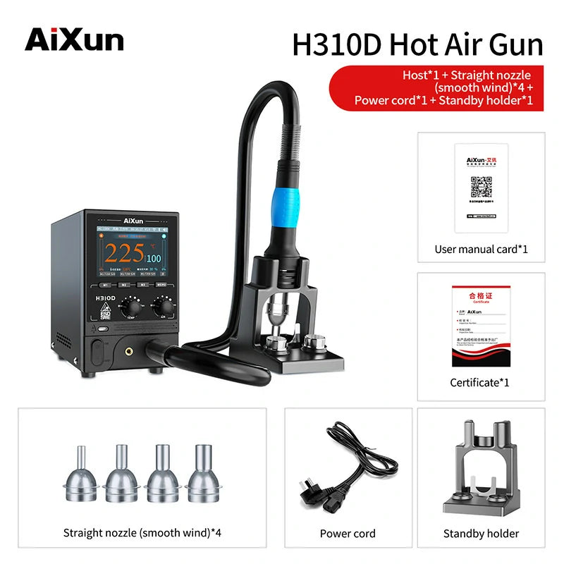 Load image into Gallery viewer, AiXun H310D Smart Hot Air Rework Station for BGA Repair - Polar Tech Australia
