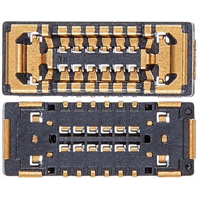 Apple iPhone 15 Pro / 15 Pro Max - Inductor Environment Light Sensor FPC Connector (12 Pin) - Polar Tech Australia