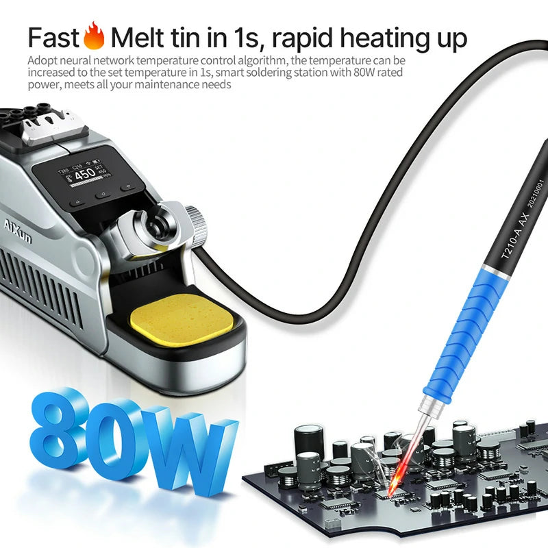 Load image into Gallery viewer, AiXun T380 Portable Smart Soldering Station - Polar Tech Australia
