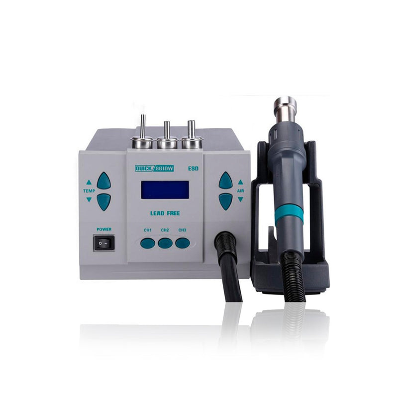 Load image into Gallery viewer, [861DW] QUICK 1000W Heat Spear Lead-free Hot Air Heat Gun Rework Station 220V- AU Plug - Polar Tech Australia
