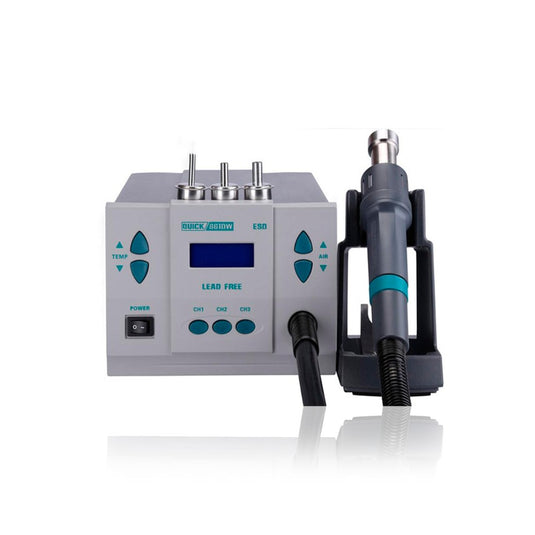 [861DW] QUICK 1000W Heat Spear Lead-free Hot Air Heat Gun Rework Station 220V- AU Plug - Polar Tech Australia