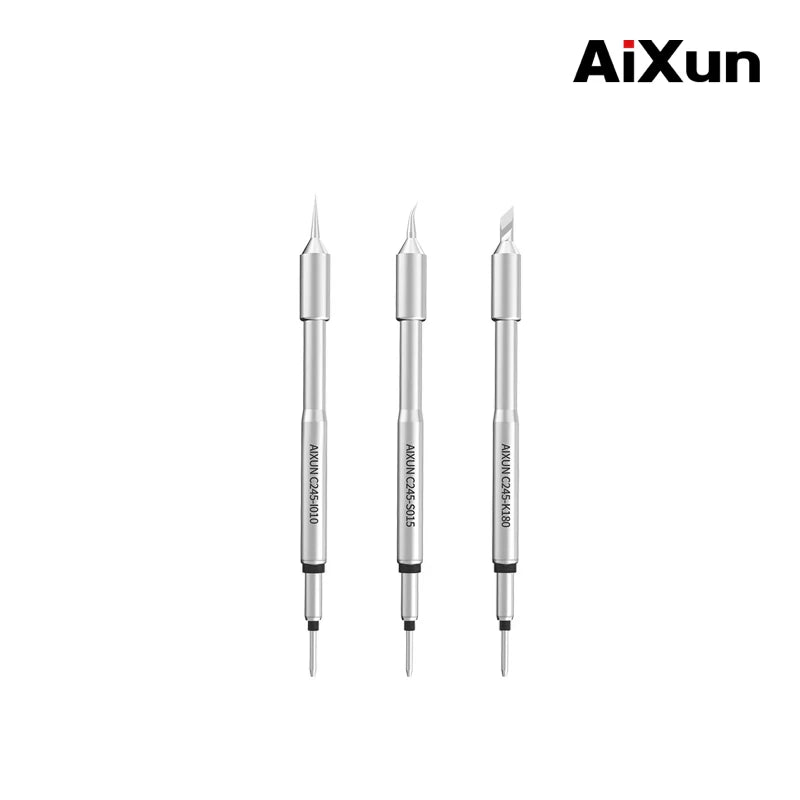 Load image into Gallery viewer, AiXun C245 High-Level Nano Lead-Free Soldering Iron Tips – JBC-Compatible Replacement for T245 Handles - Polar Tech Australia
