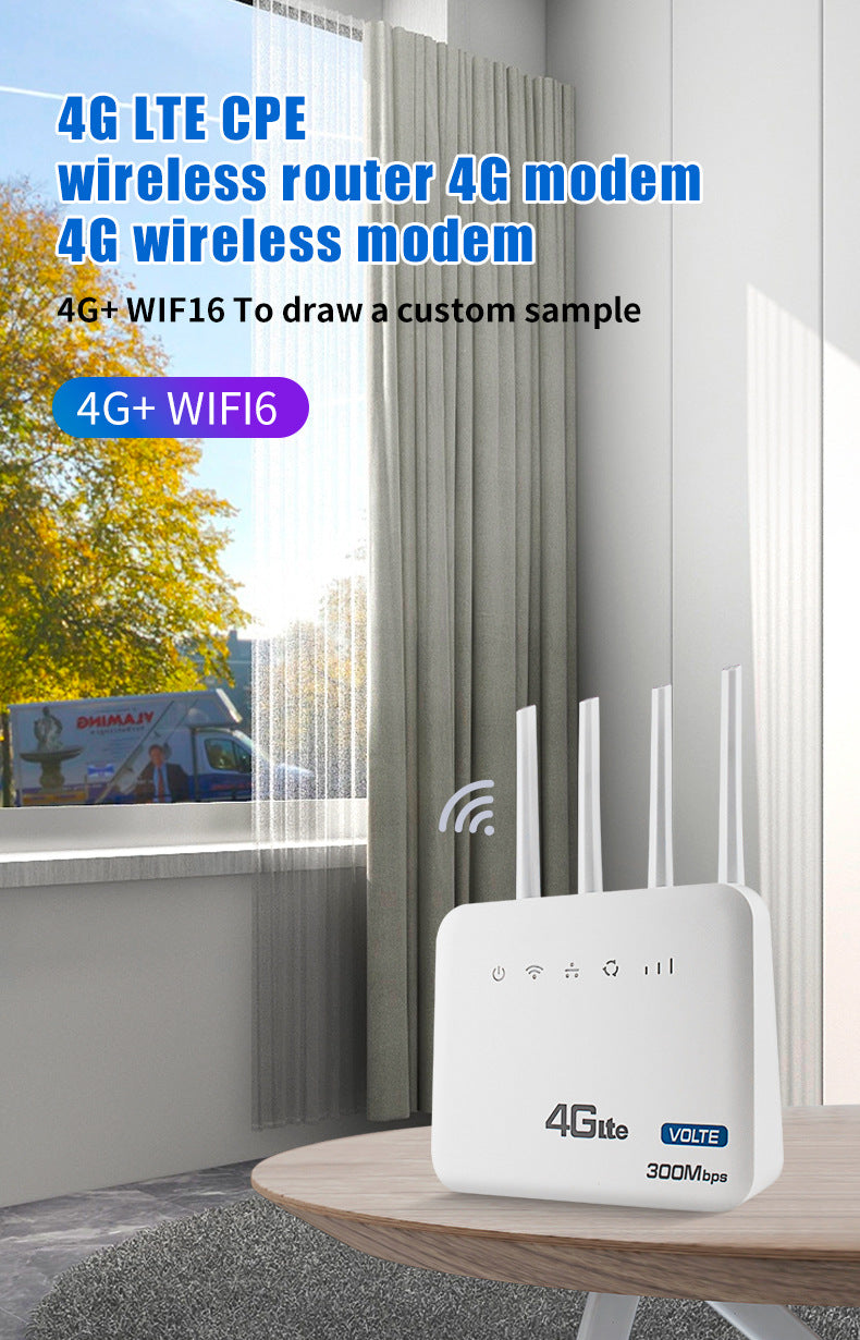 Load image into Gallery viewer, Unlocked 3G/4G LTE Single Port WIFI 6 high Speed Portable Wireless WIFI Router CCTV Switch - Polar Tech Australia
