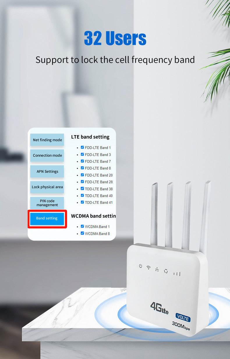 Load image into Gallery viewer, Unlocked 3G/4G LTE Single Port WIFI 6 high Speed Portable Wireless WIFI Router CCTV Switch - Polar Tech Australia
