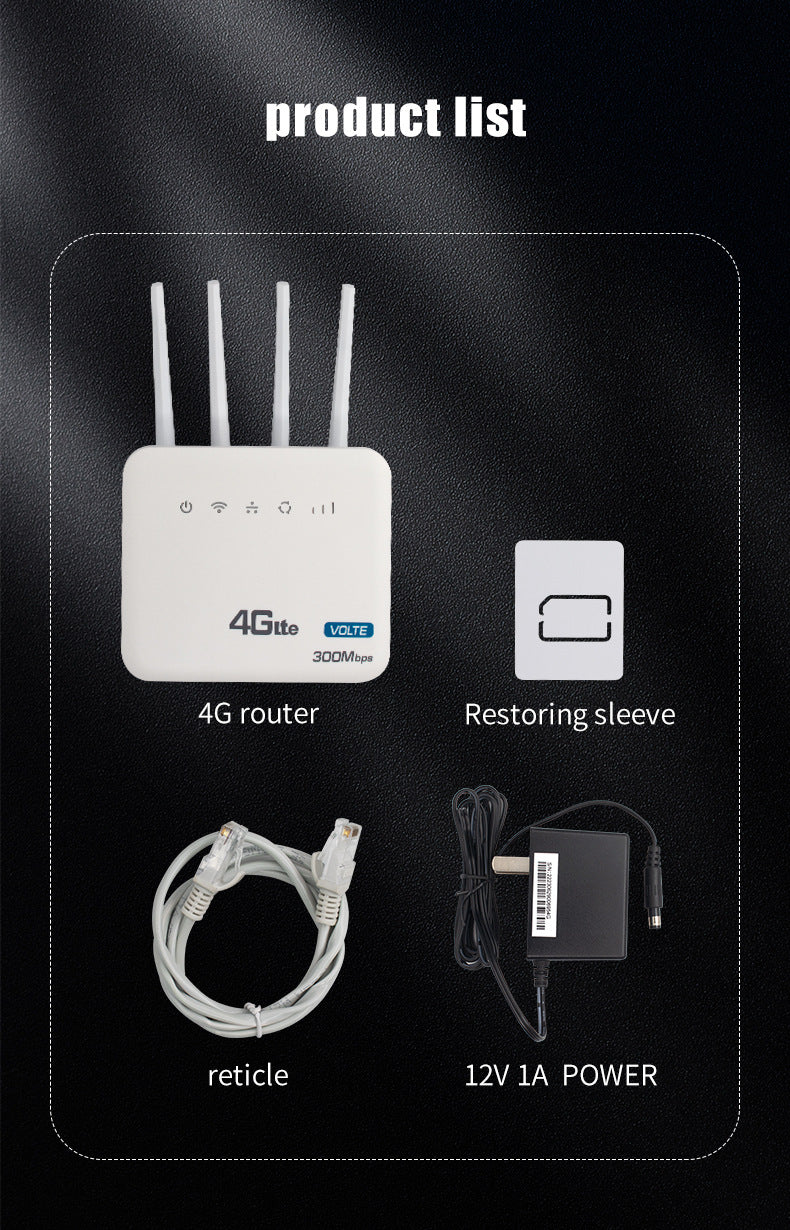 Load image into Gallery viewer, Unlocked 3G/4G LTE Single Port WIFI 6 high Speed Portable Wireless WIFI Router CCTV Switch - Polar Tech Australia
