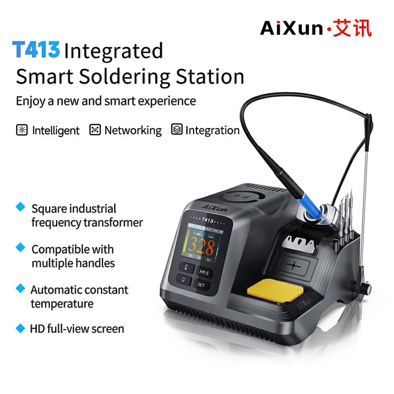 Load image into Gallery viewer, [AiXun T413] 200W Integrated Smart Soldering Station - Polar Tech Australia
