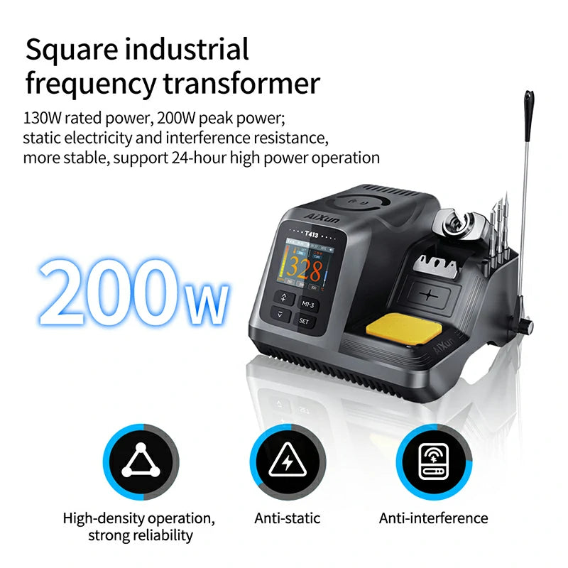 Load image into Gallery viewer, [AiXun T413] 200W Integrated Smart Soldering Station - Polar Tech Australia
