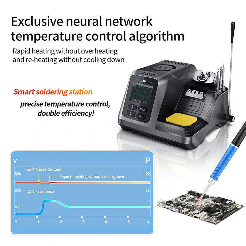 Load image into Gallery viewer, [AiXun T413] 200W Integrated Smart Soldering Station - Polar Tech Australia
