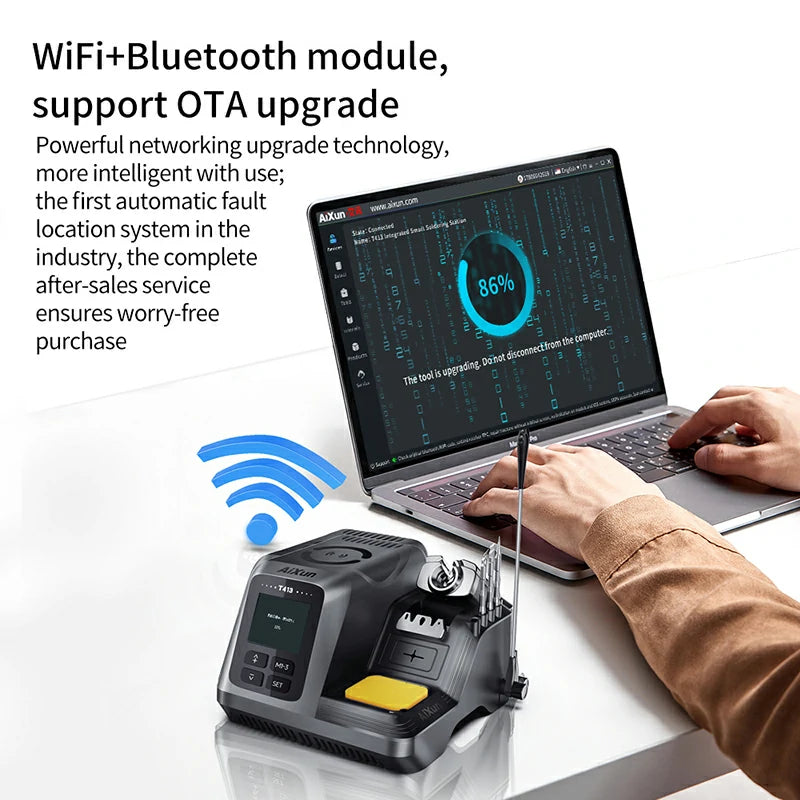 Load image into Gallery viewer, [AiXun T413] 200W Integrated Smart Soldering Station - Polar Tech Australia
