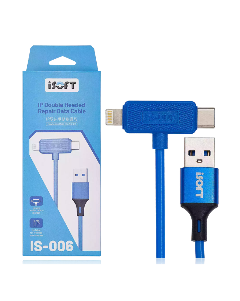 Load image into Gallery viewer, [IS-006] ISOFT Dual Interface Type-C Apple Engineering Cable Automatic DFU Repair Data Cable For iPhone - Polar Tech Australia
