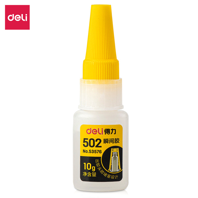Load image into Gallery viewer, Deli 53576 - 502 Instant Glue Adhesive Repair Adhesive 10G

