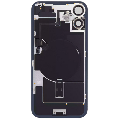 [Full Assembly] Apple iPhone 16 - Back Glass With Steel Plate With Wireless NFC Charging MagSafe Magnet & Flashlight Flex - Polar Tech Australia
