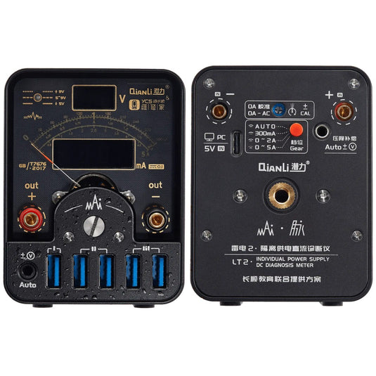 Qianli LT2 Individual DC Power Supply Unit with Diagnosis Meter for iPhone 6 to 14 Series - Polar Tech Australia