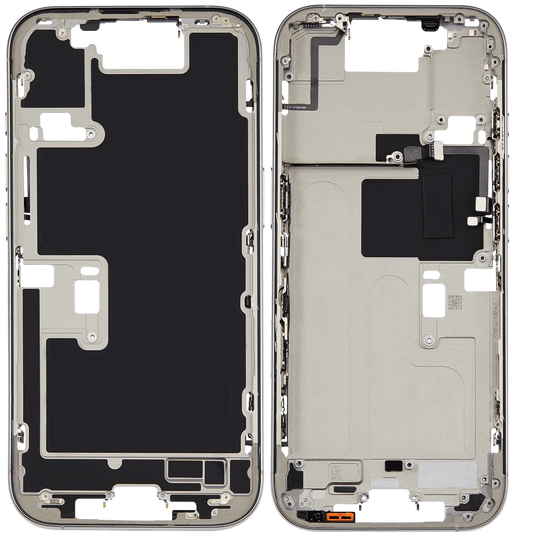 [No Built-in Parts] Apple iPhone 16 Pro - Middle Housing Frame - Polar Tech Australia