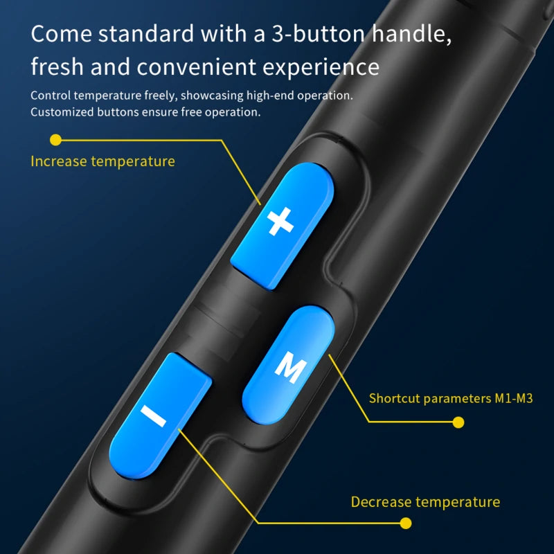 Load image into Gallery viewer, [AiXun T225] Intelligent 4-in-1 Soldering Handle – 7-Core Plug Soldering Iron - Polar Tech Australia

