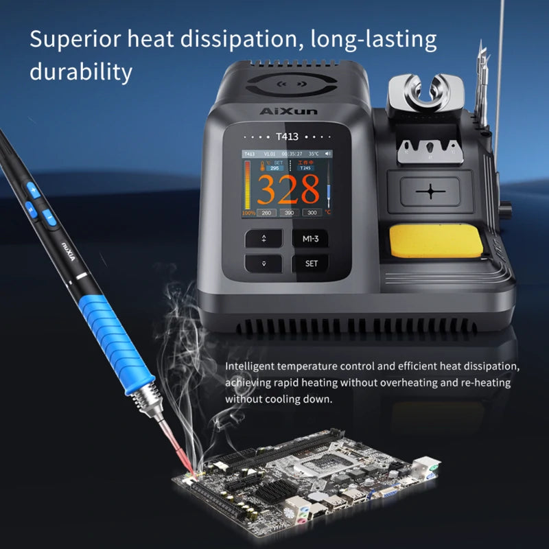 Load image into Gallery viewer, [AiXun T225] Intelligent 4-in-1 Soldering Handle – 7-Core Plug Soldering Iron - Polar Tech Australia
