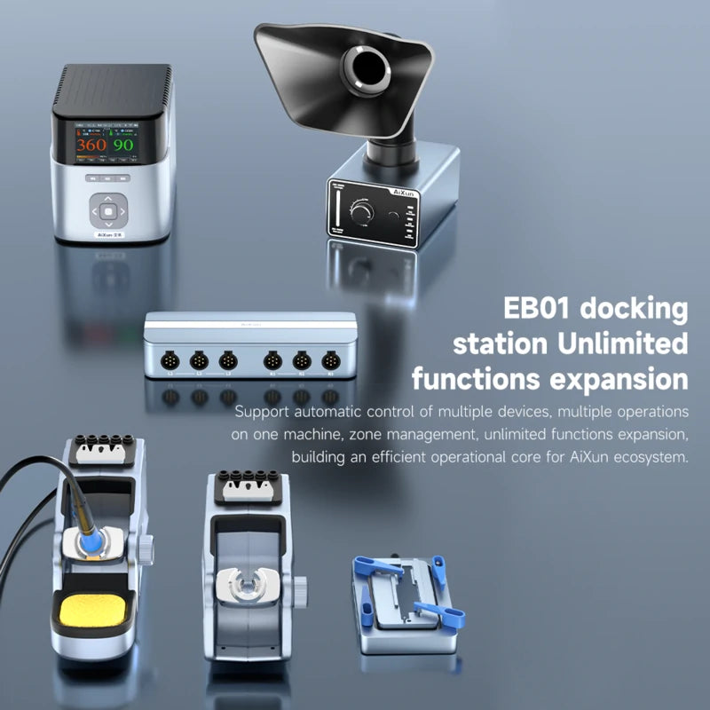 Load image into Gallery viewer, [AiXun T400] Smart Soldering Workstation – 320W Soldering Iron Kit - Polar Tech Australia
