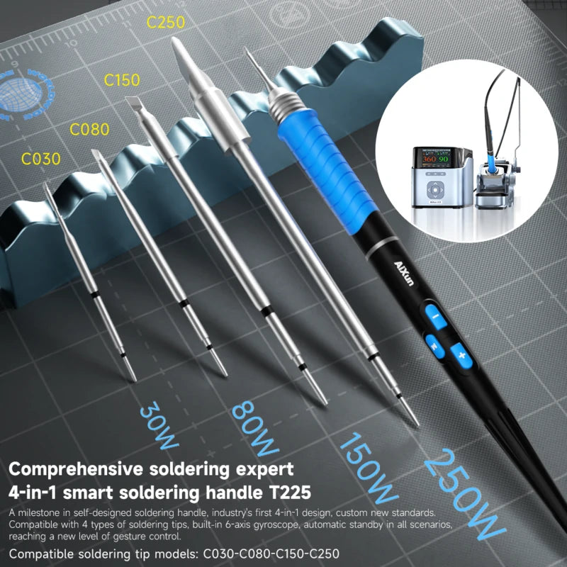 Load image into Gallery viewer, [AiXun T400] Smart Soldering Workstation – 320W Soldering Iron Kit - Polar Tech Australia
