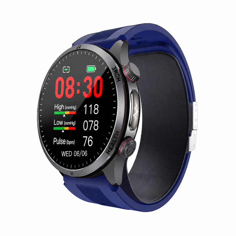 Load image into Gallery viewer, [Brand New] S26 Air Pump Blood Pressure Testing ECG Health Smart Watch, 1.39 inch Round Screen

