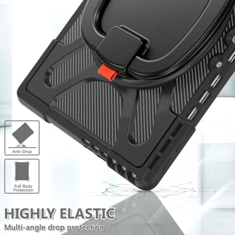 Load image into Gallery viewer, Microsoft Surface Go 1/2/3/4 - 360 Degree Rotate Shockproof Heavy Duty Tough Stand Case Cover With Pen Holder - Polar Tech Australia
