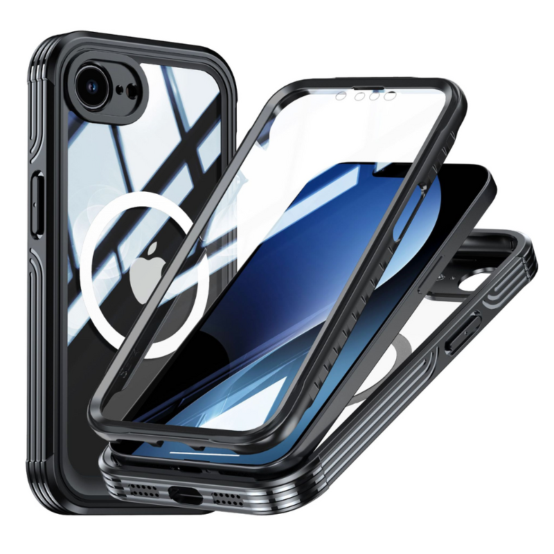 Load image into Gallery viewer, [Magsafe Compatible] Apple iPhone 16e Transparent Shockproof Wireless Charging Case - Polar Tech Australia
