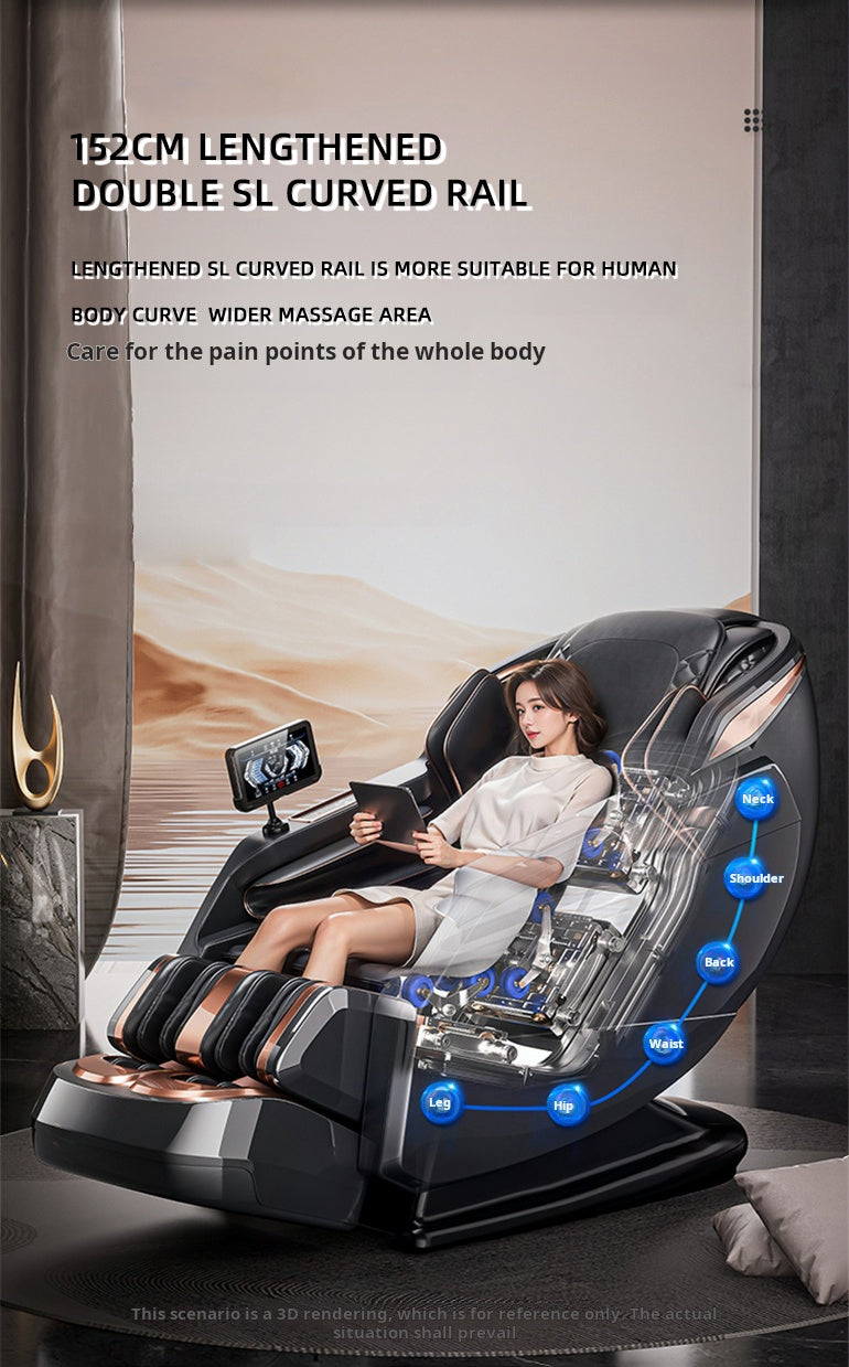Load image into Gallery viewer, [M8 Max][Voice Control][AI Version] Luxury iMassage 9D Full-body Multi-function Zero-Gravity Large Massage Chair

