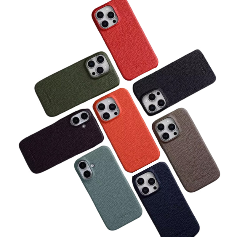 Load image into Gallery viewer, [Magsafe Compatible] Apple iPhone 16/Plus/Pro/Max - Melkco Business Drop Proof Cowhide + PC Genuine Leather Series Case - Polar Tech Australia
