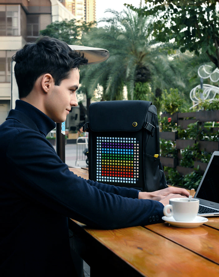 Load image into Gallery viewer, Pixoo Backpack-M Innovative Smart LED Backpack Perfect Gift - Polar Tech Australia
