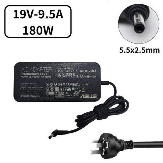 [19V-9.5A/180W][5.5x2.5] Asus G46VX Laptop AC Power Supply Adapter Charger - Polar Tech Australia