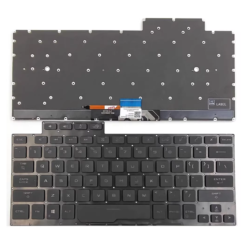 Chargez l'image dans la visionneuse de la galerie, ASUS ROG Zephyrus G14 GA401 GA401Q GA401I Series - Laptop Keyboard With Backlit US Layout - Polar Tech Australia
