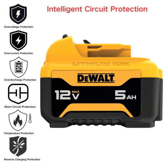 [DCB126] Genuine Original DeWalt 12V Max - Replacement Electrical Tool Li-ion Battery - Polar Tech Australia