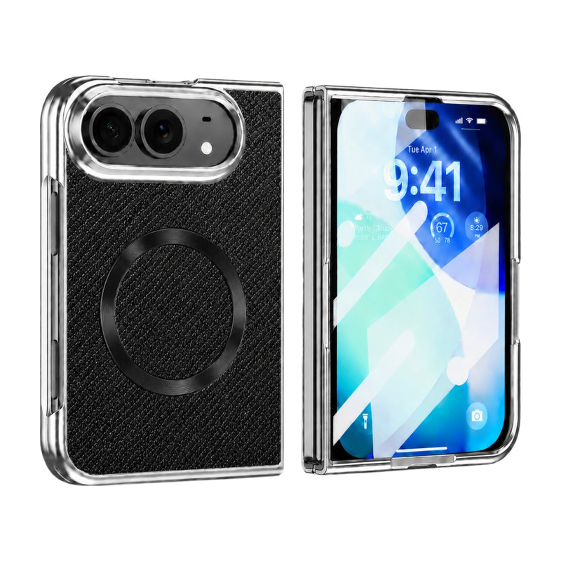 Load image into Gallery viewer, Apple iPhone Ultra / Fold - Glitter Powder Magnetic Integrated Film Phone Case
