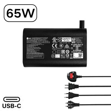 [65W][Type-C] Genuine Original LG Gram USB C - Laptop AC Wall Travel Charger Travel Adapter - Polar Tech Australia