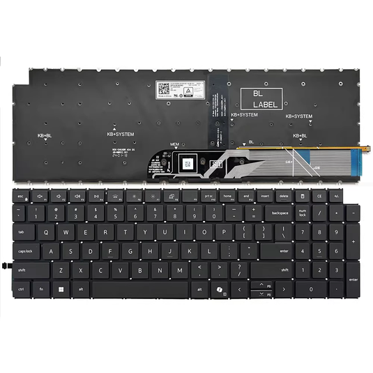 Dell Inspiron 16 5640 5645 Vostro 16 5640 P131F Series - Laptop Keyboard With Backlit US Layout