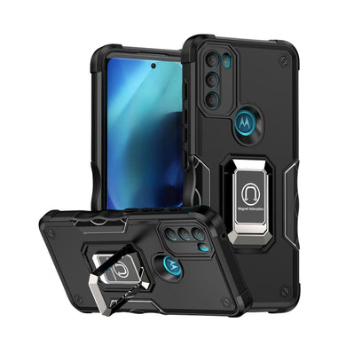 Motorola Moto G50 5G - Non-slip Shockproof Armor Phone Case with Ring Holder