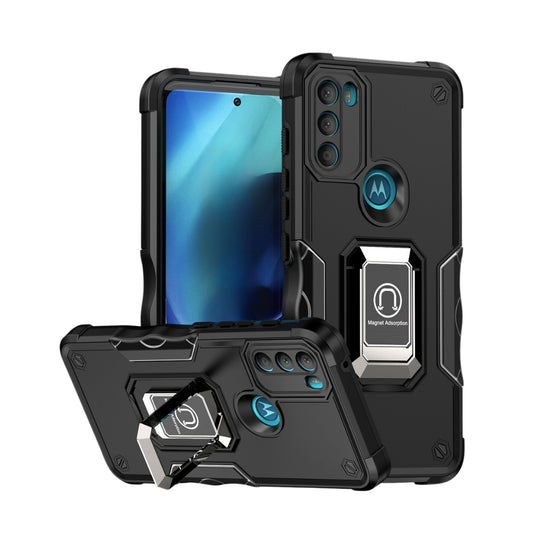Motorola Moto G50 5G - Non-slip Shockproof Armor Phone Case with Ring Holder