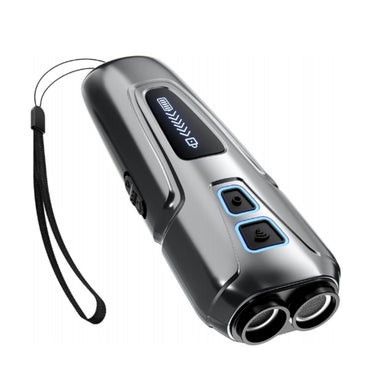 PAPANI Handheld LED Ultrasonic Dog Training Anti-Bark Device Type-c Charging Port - Polar Tech Australia