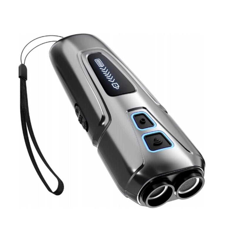 Chargez l'image dans la visionneuse de la galerie, PAPANI Handheld LED Ultrasonic Dog Training Anti-Bark Device Type-c Charging Port - Polar Tech Australia
