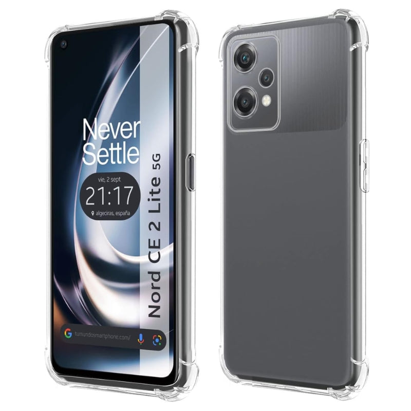 Chargez l&#39;image dans la visionneuse de la galerie, OnePlus 1+Nord CE 2 Lite - AirPillow Cushion Transparent Soft Clear TPU Four Corners Protective Case - Polar Tech Australia
