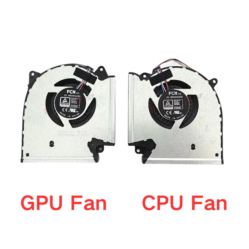 Load image into Gallery viewer, ASUS ROG Strix G15 G513Q QY QR G513R RM RW G513I IE IM Series - CPU &amp; GPU Cooling Fans Replacement Parts - Polar Tech Australia
