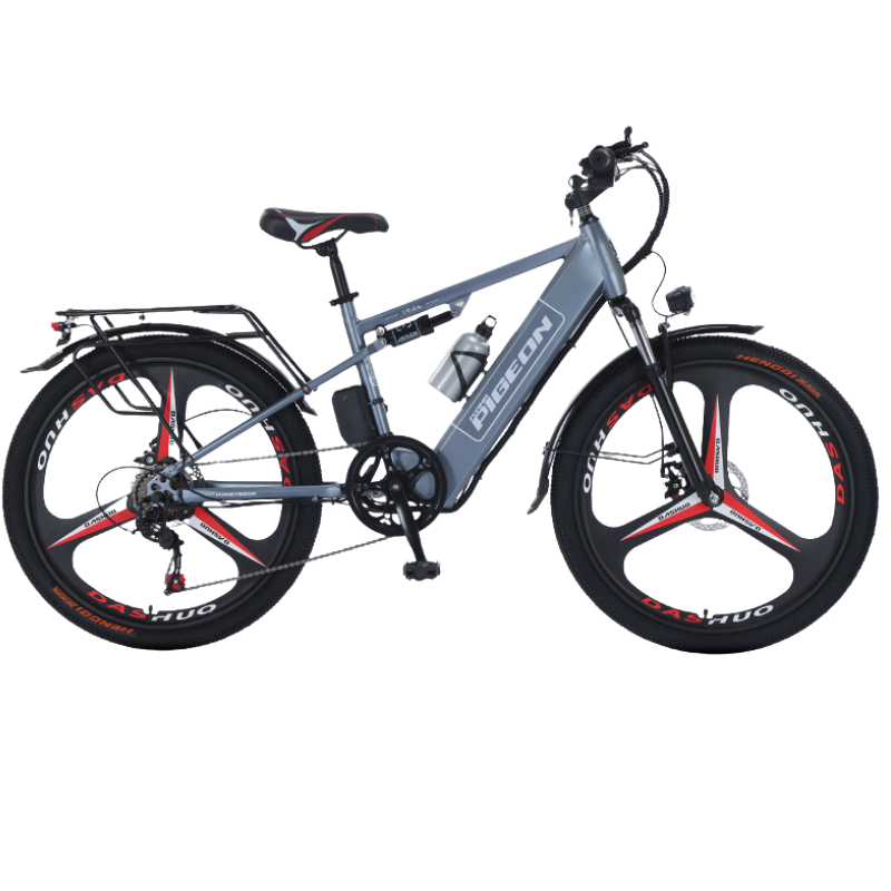 Chargez l&#39;image dans la visionneuse de la galerie, Flying Pigeon 400W 26 inch Wheel Type High Power Mountain Bike Long Range Electric Bike Bicycle
