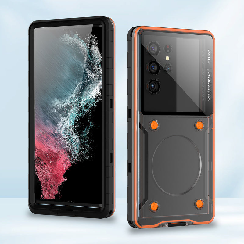 Load image into Gallery viewer, [Shellbox Pro][Up to 6.9 inch] - Universal Redpepper Full Covered Waterproof Heavy Duty Tough Armor Case - Polar Tech Australia
