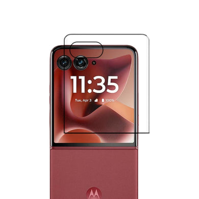 Motorola Moto Razr 2024 - Full Covered Front Screen Tempered Glass Protector