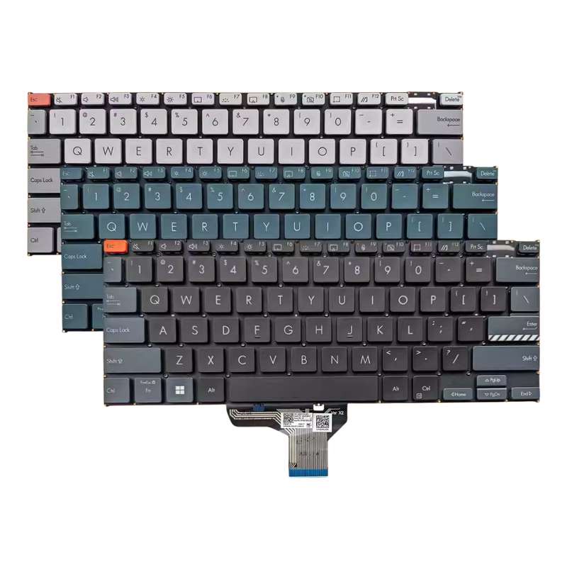 Chargez l'image dans la visionneuse de la galerie, ASUS Vivobook S14 Flip TP3402 TN3402Z TN3402Q 14" 14.0 Inch Series - Laptop Keyboard With Backlit US English Layout - Polar Tech Australia
