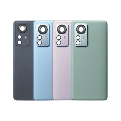 [With Camera Lens] Xiaomi Mi 12 Pro / 12S Pro - Back Rear Battery Glass Panel Cover