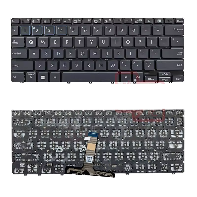 Chargez l'image dans la visionneuse de la galerie, ASUS ExpertBook B5 Flip B5402 14" 14.0 Inch Series - Laptop Keyboard With Backlit US English Layout - Polar Tech Australia

