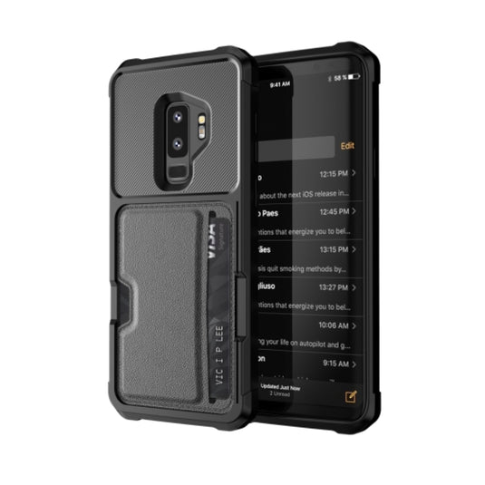 Samsung Galaxy S9 Plus (SM-G965) - Detachable 2 in 1 Magnet Wallet Case