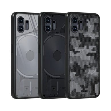 Nothing Phone (2) - IBMRS Camouflage Shockproof Transparent Matte Phone Case